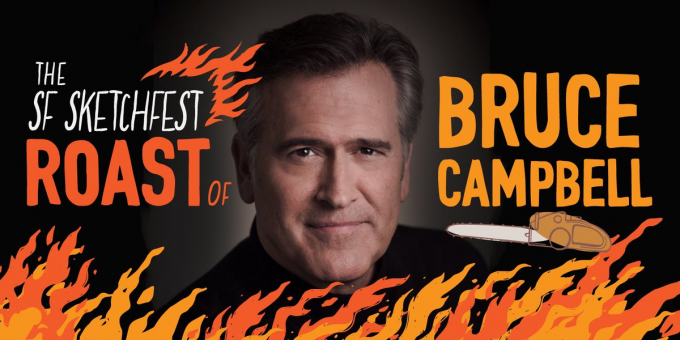 SF Sketchfest Roast of Bruce Campbell at Sydney Goldstein Theater