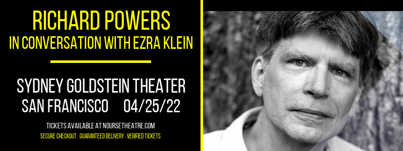 Richard Powers - In Conversation With Ezra Klein at Sydney Goldstein Theater
