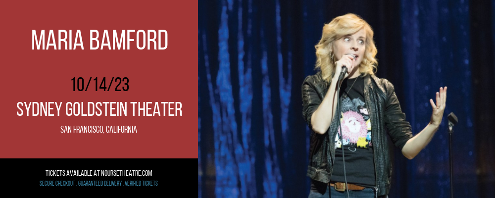 Maria Bamford at Sydney Goldstein Theater