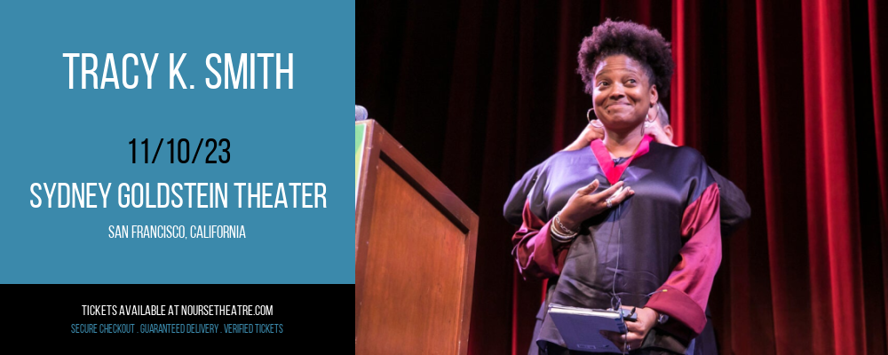 Tracy K. Smith at Sydney Goldstein Theater