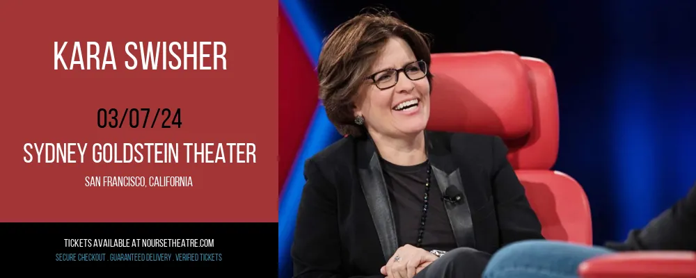 Kara Swisher at Sydney Goldstein Theater