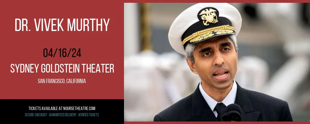 Dr. Vivek Murthy at Sydney Goldstein Theater