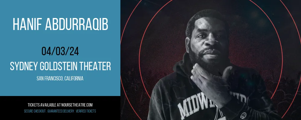 Hanif Abdurraqib at Sydney Goldstein Theater