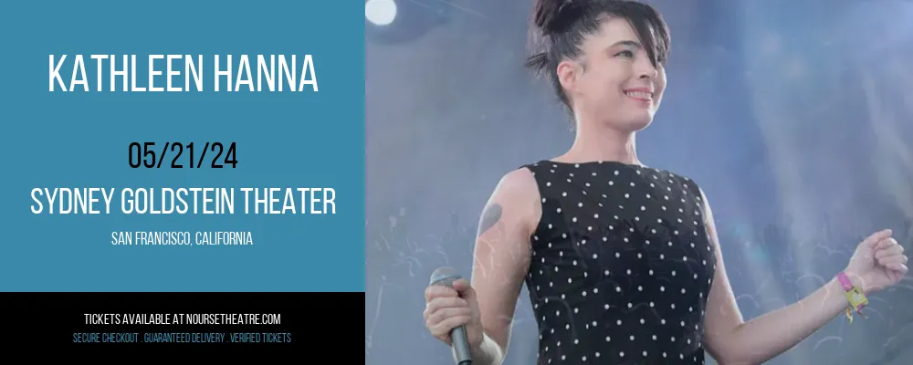 Kathleen Hanna at Sydney Goldstein Theater